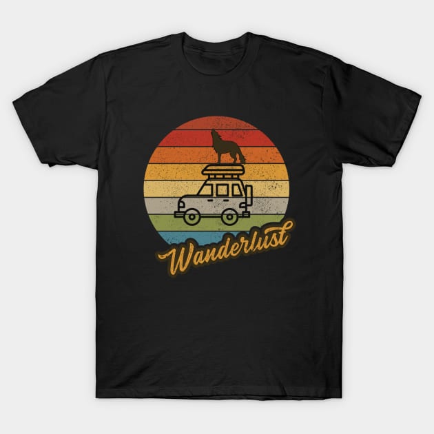 wanderlust T-Shirt by Wolf Clothing Co